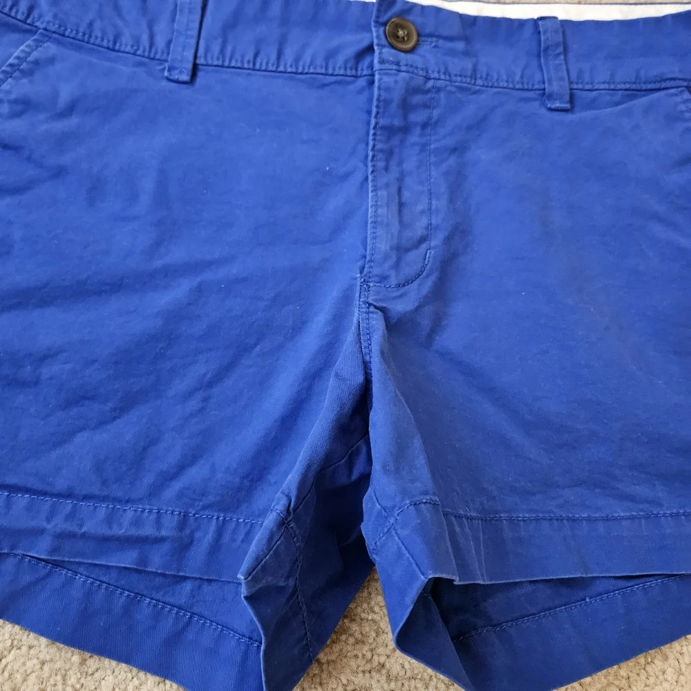 Old Navy Bright Blue Women's Bermudas Shorts Size 8 Eight